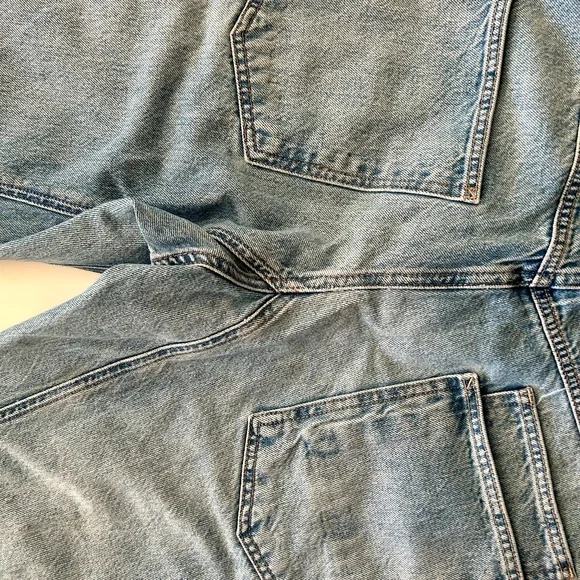 We the Free Moxie womens size 29 barrel Jean with belt - Picture 8 of 14